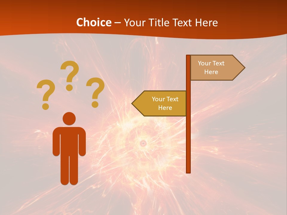 Life Older Woman PowerPoint Template