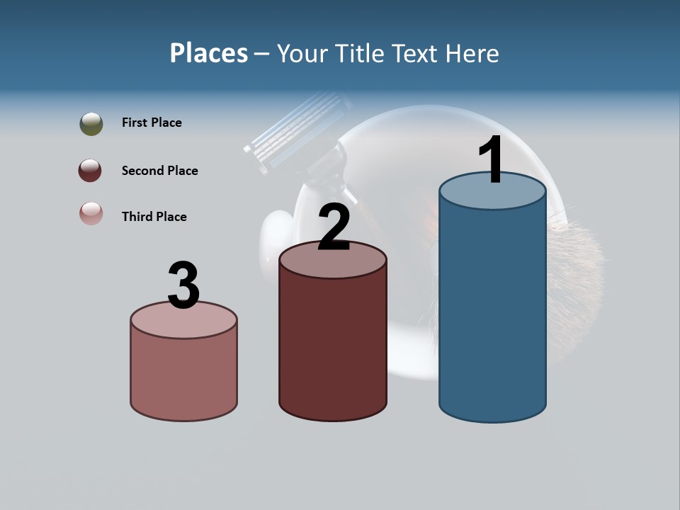 Old Sad Daughter PowerPoint Template