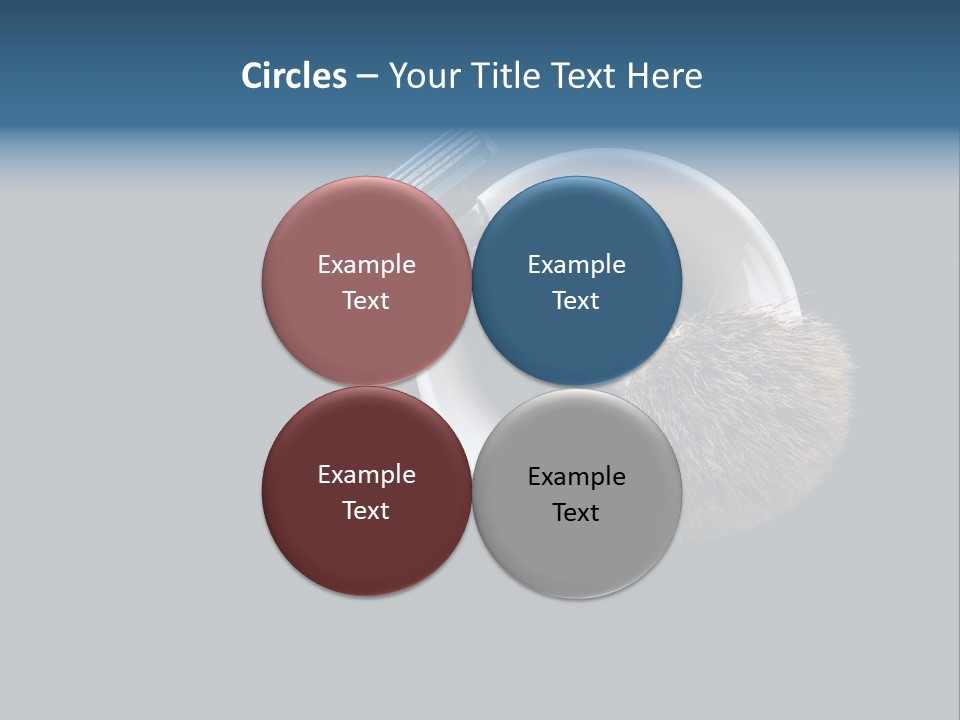 Old Sad Daughter PowerPoint Template