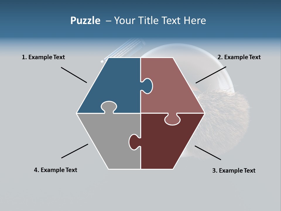 Old Sad Daughter PowerPoint Template