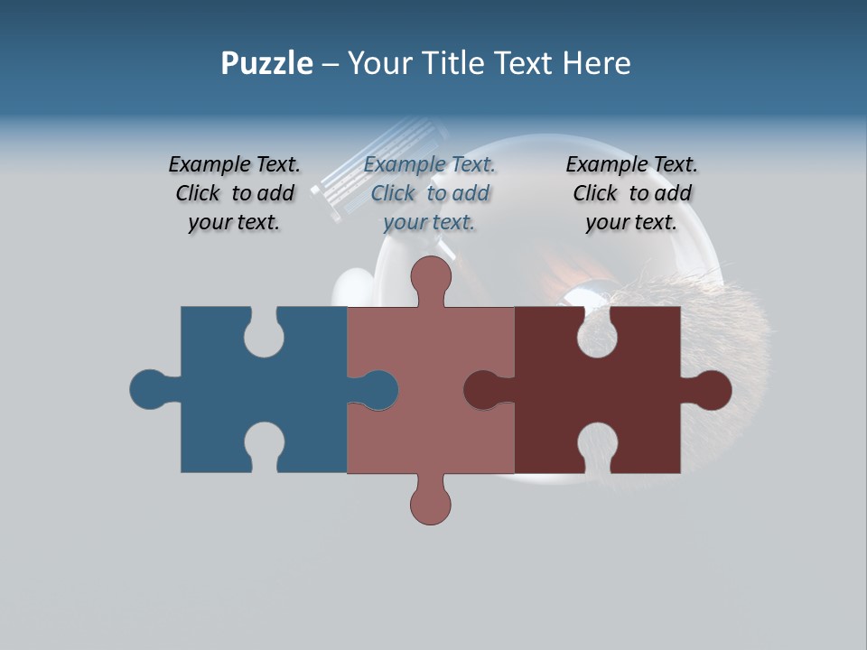 Old Sad Daughter PowerPoint Template