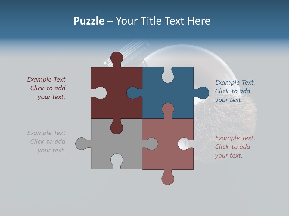 Old Sad Daughter PowerPoint Template