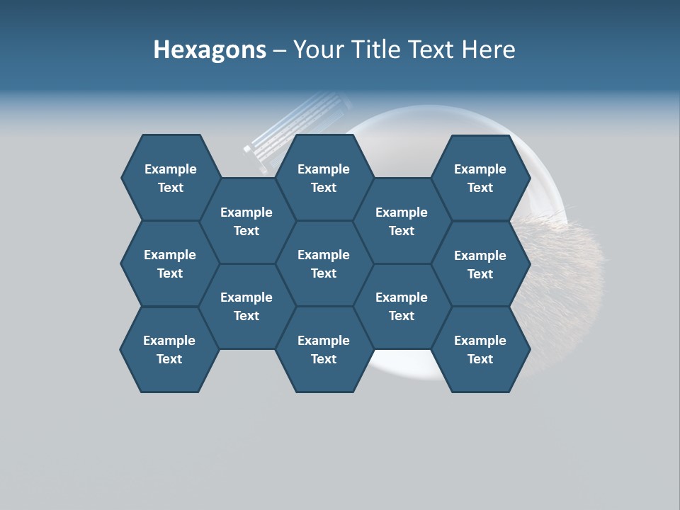 Old Sad Daughter PowerPoint Template