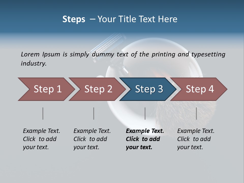 Old Sad Daughter PowerPoint Template
