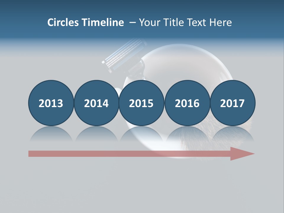 Old Sad Daughter PowerPoint Template