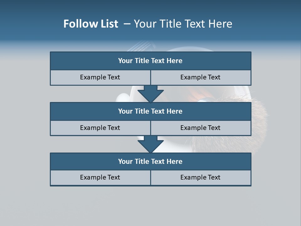 Old Sad Daughter PowerPoint Template