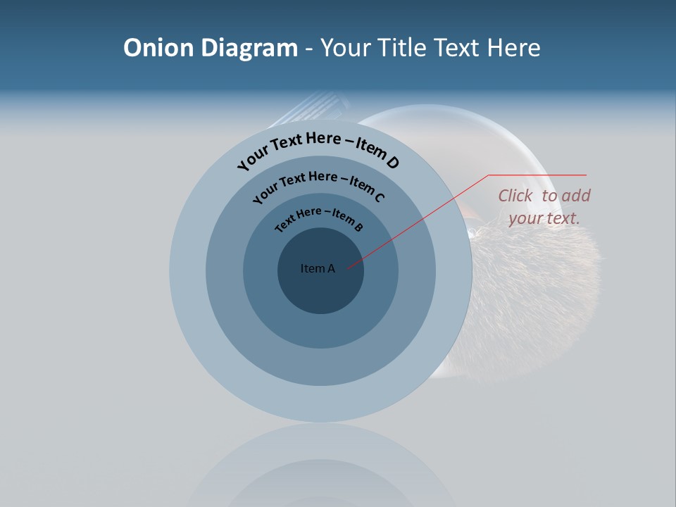 Old Sad Daughter PowerPoint Template