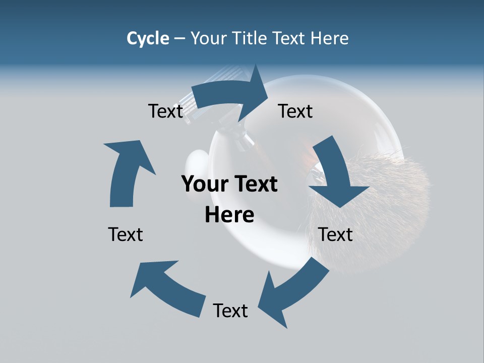 Old Sad Daughter PowerPoint Template