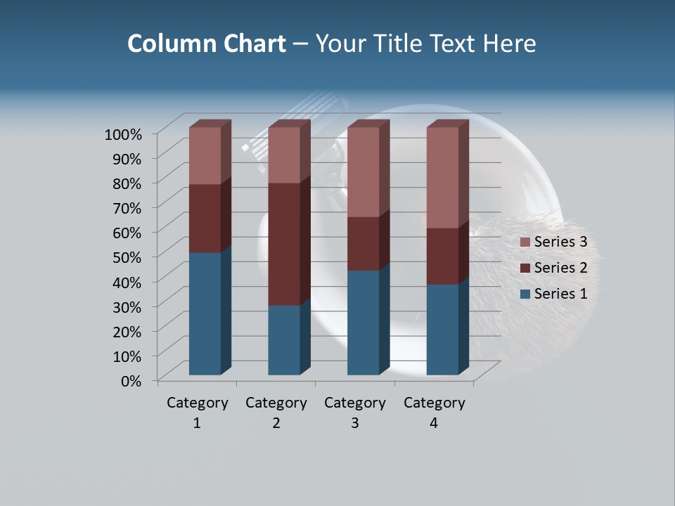Old Sad Daughter PowerPoint Template