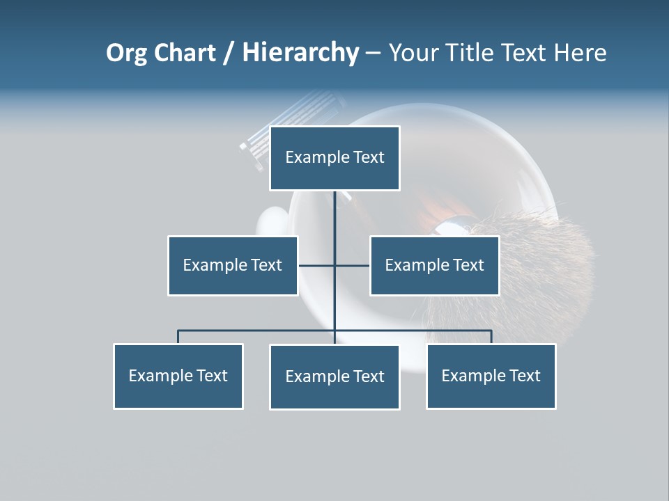 Old Sad Daughter PowerPoint Template
