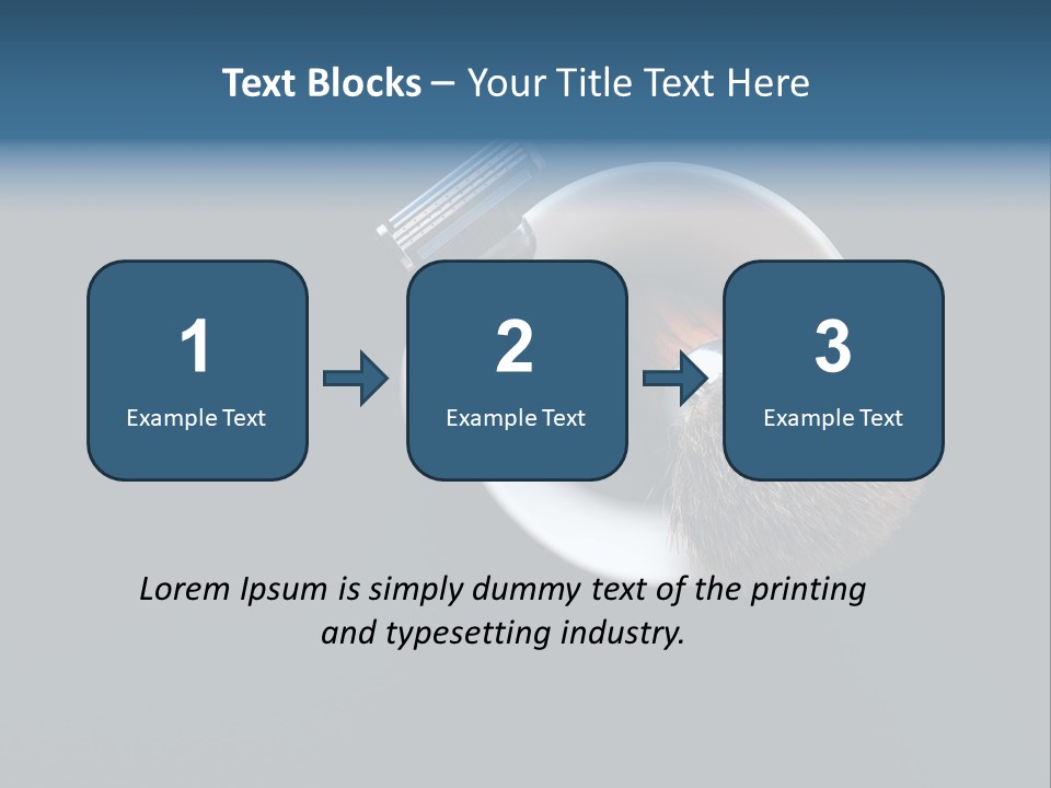 Old Sad Daughter PowerPoint Template