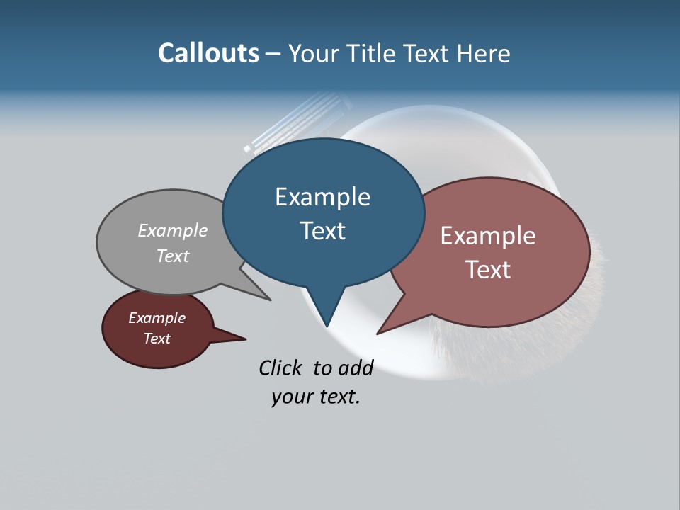 Old Sad Daughter PowerPoint Template