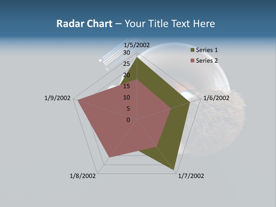 Old Sad Daughter PowerPoint Template