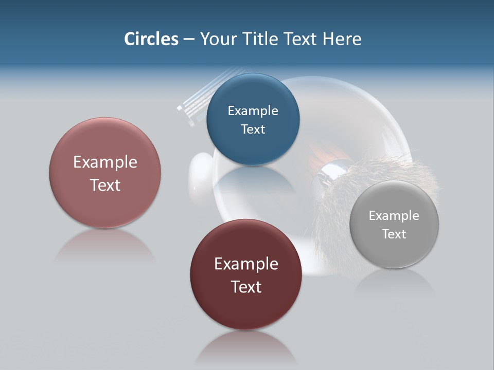 Old Sad Daughter PowerPoint Template