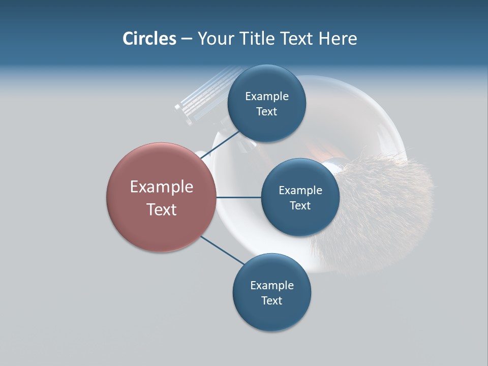 Old Sad Daughter PowerPoint Template