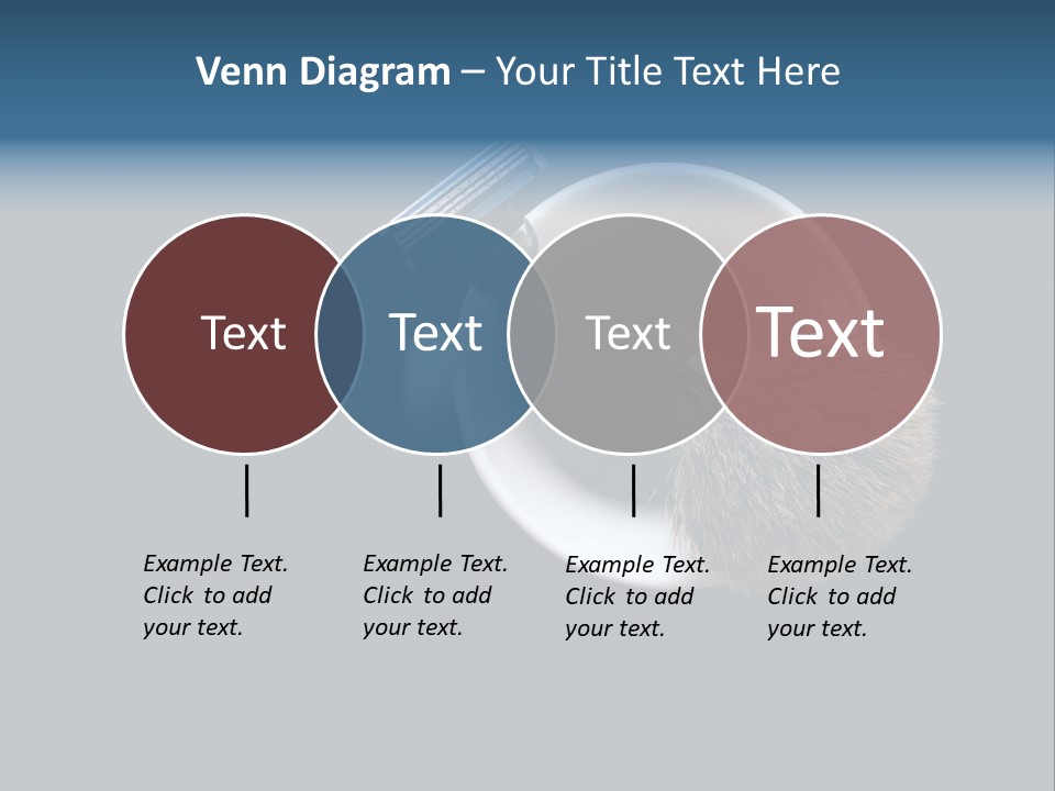 Old Sad Daughter PowerPoint Template