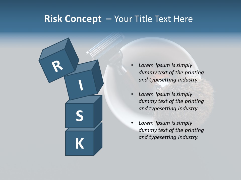 Old Sad Daughter PowerPoint Template