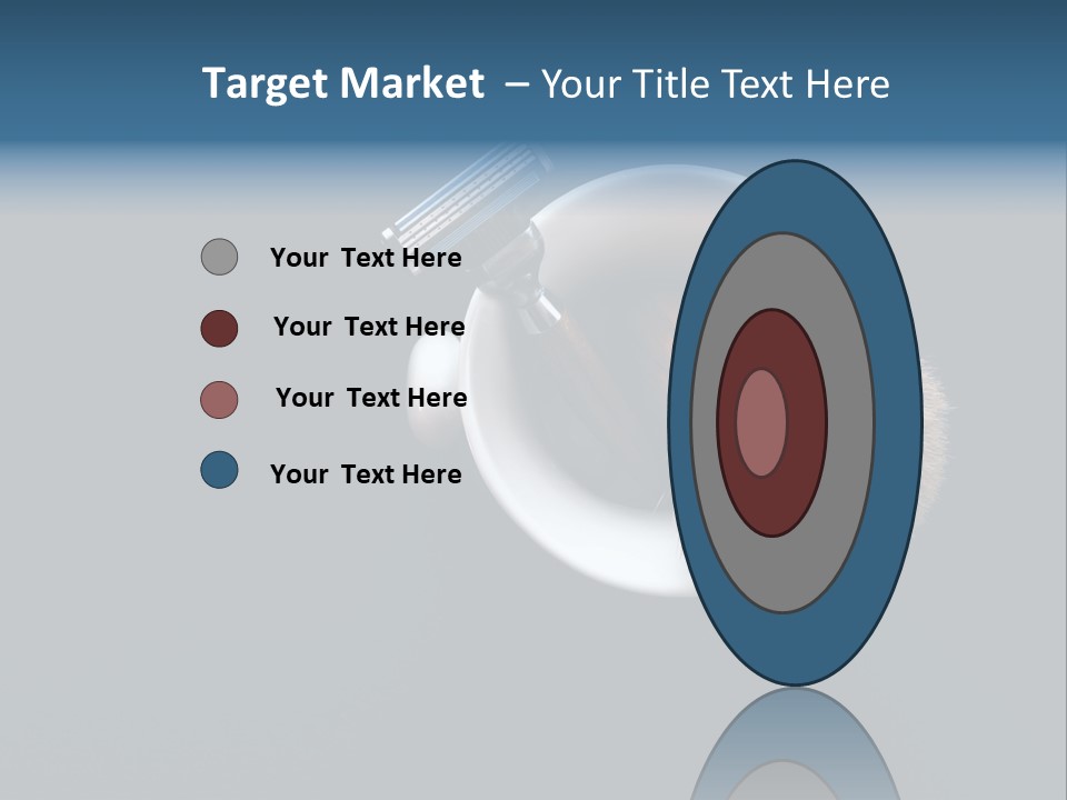 Old Sad Daughter PowerPoint Template