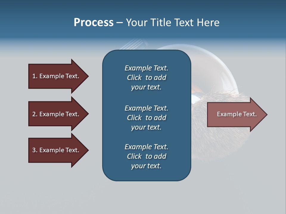 Old Sad Daughter PowerPoint Template