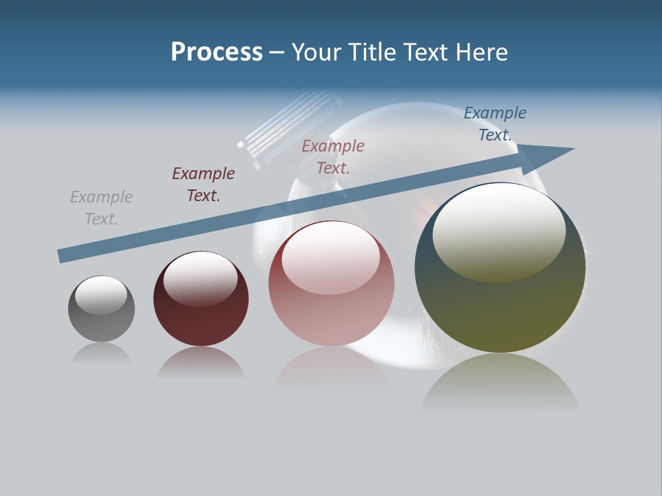 Old Sad Daughter PowerPoint Template