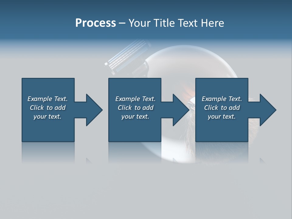 Old Sad Daughter PowerPoint Template
