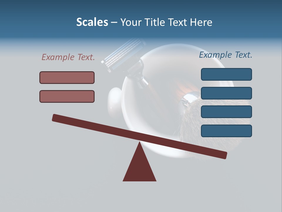 Old Sad Daughter PowerPoint Template