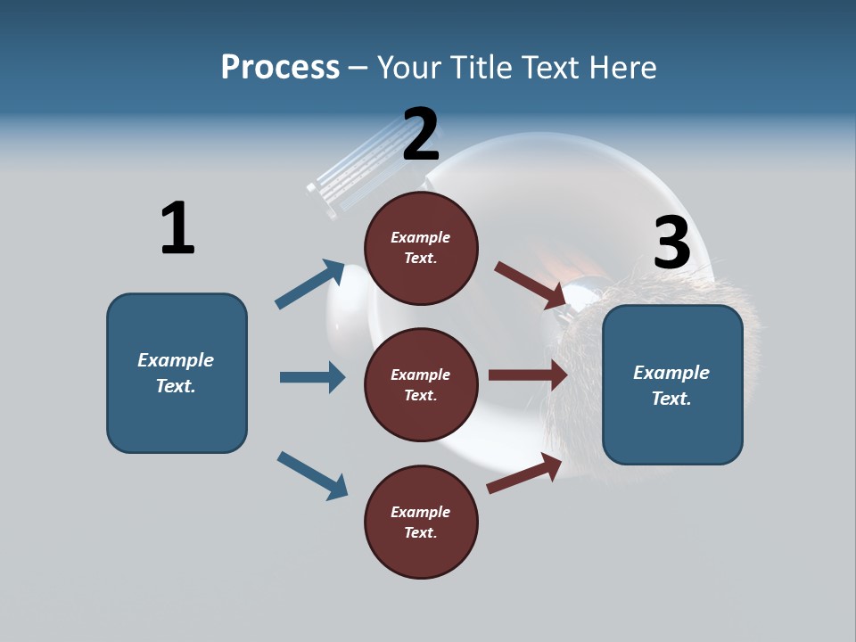 Old Sad Daughter PowerPoint Template