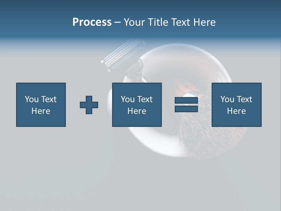 Old Sad Daughter PowerPoint Template