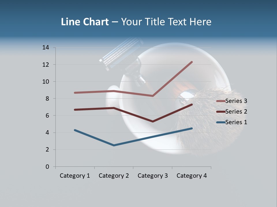 Old Sad Daughter PowerPoint Template