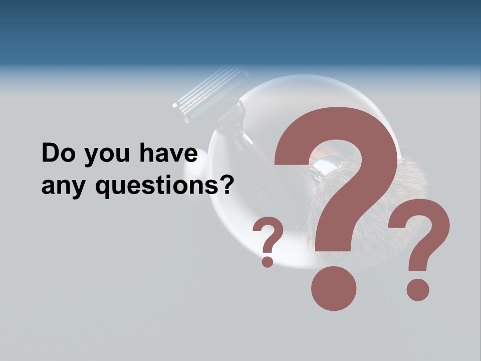 Old Sad Daughter PowerPoint Template