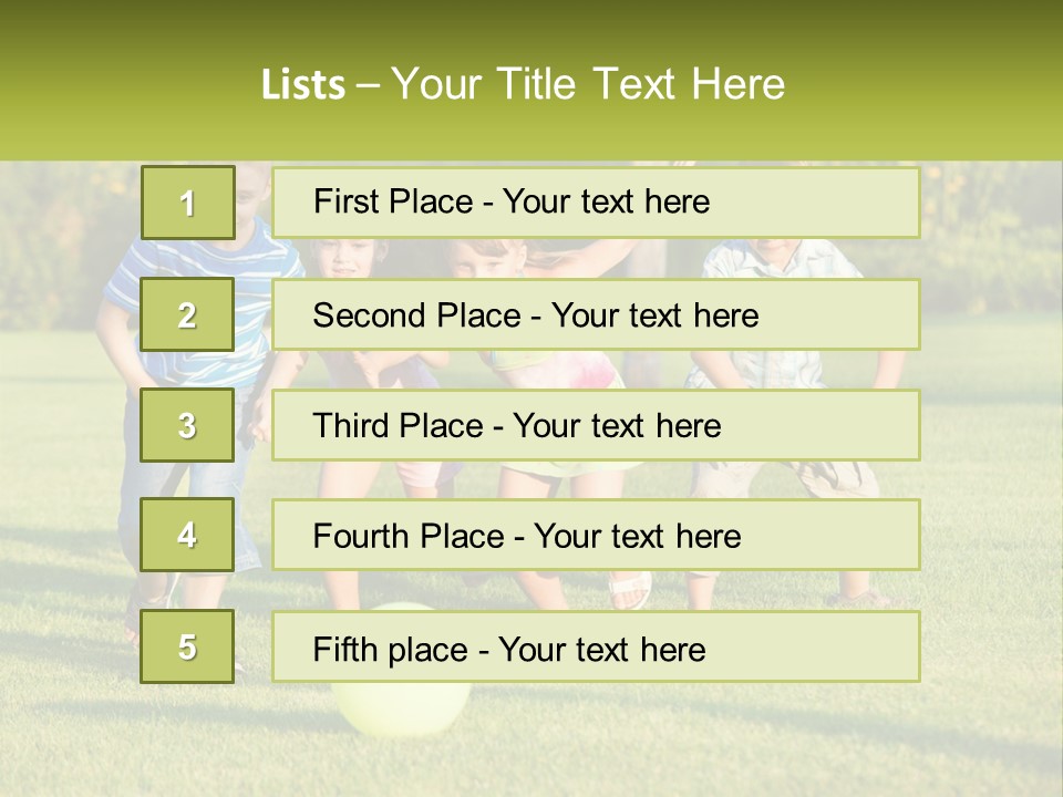 Sunrise Single Beach PowerPoint Template