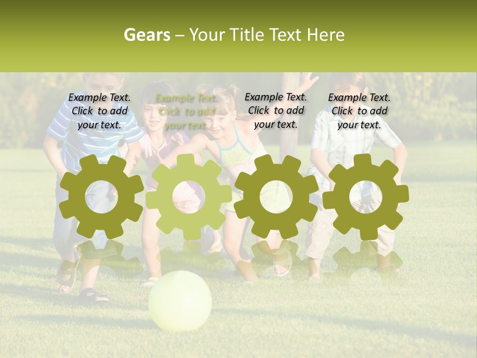 Sunrise Single Beach PowerPoint Template