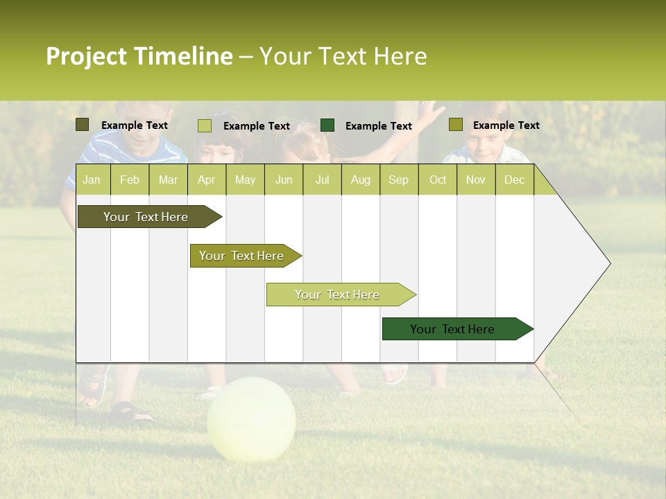 Sunrise Single Beach PowerPoint Template