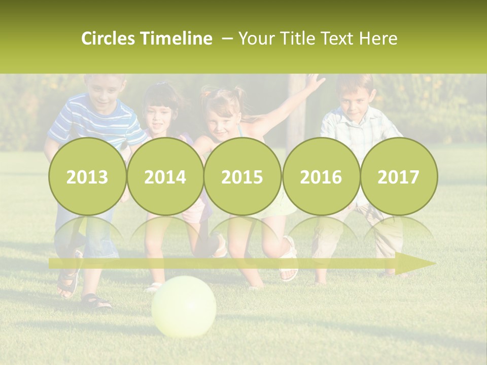 Sunrise Single Beach PowerPoint Template