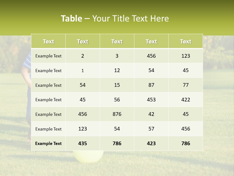 Sunrise Single Beach PowerPoint Template
