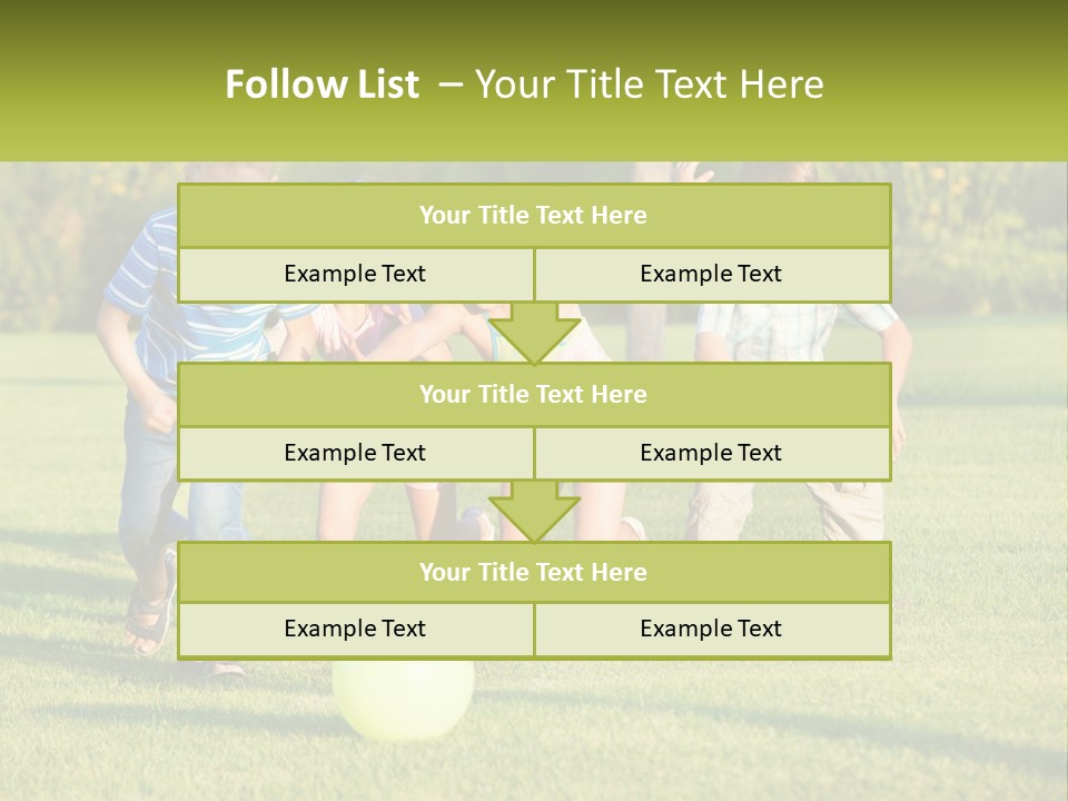 Sunrise Single Beach PowerPoint Template