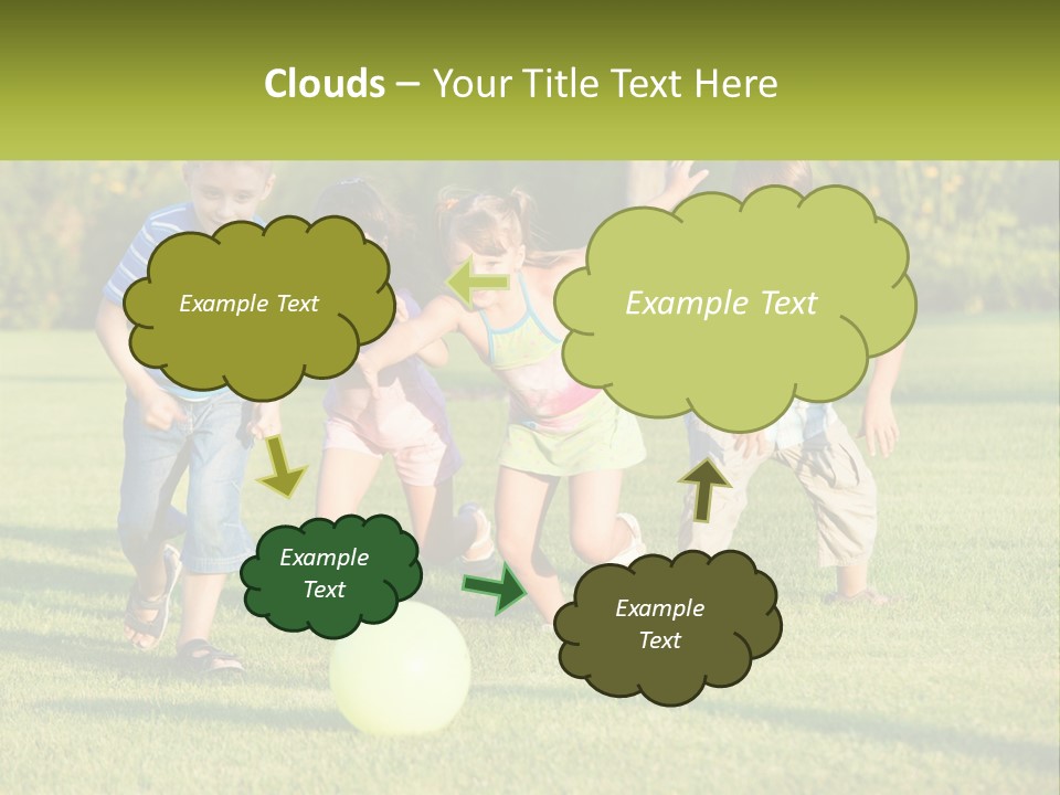 Sunrise Single Beach PowerPoint Template