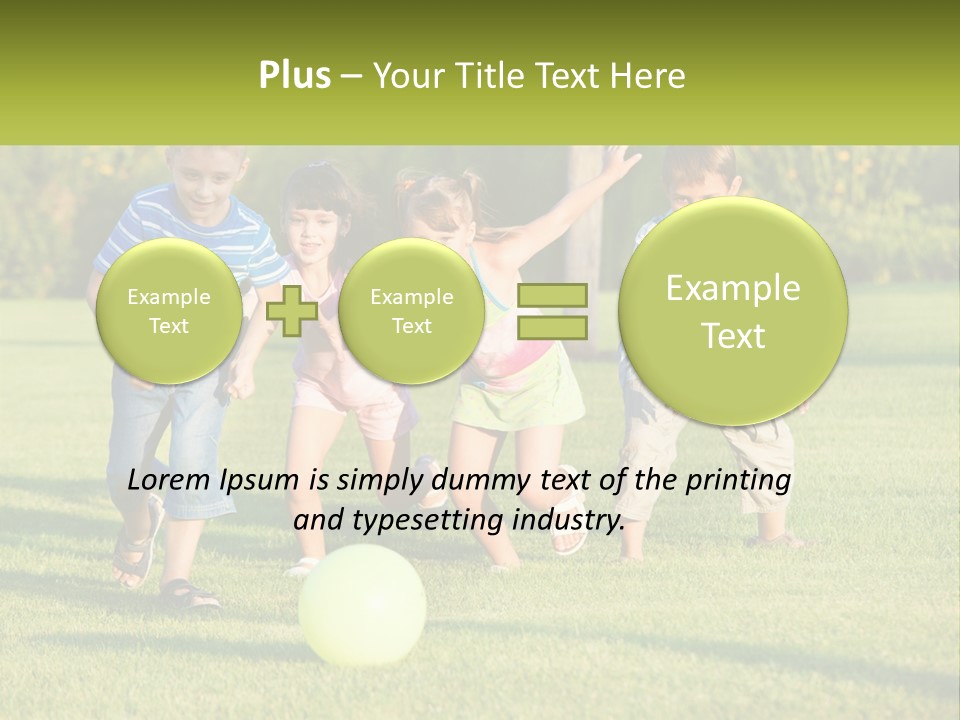 Sunrise Single Beach PowerPoint Template