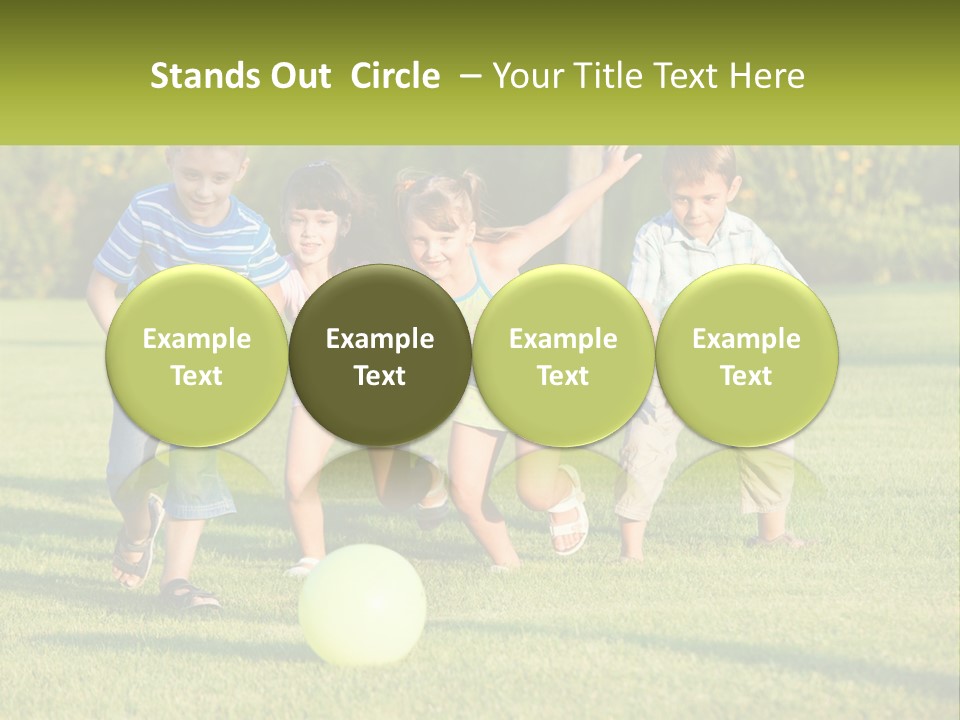 Sunrise Single Beach PowerPoint Template