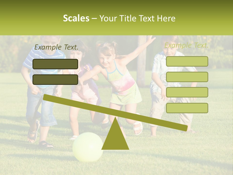 Sunrise Single Beach PowerPoint Template
