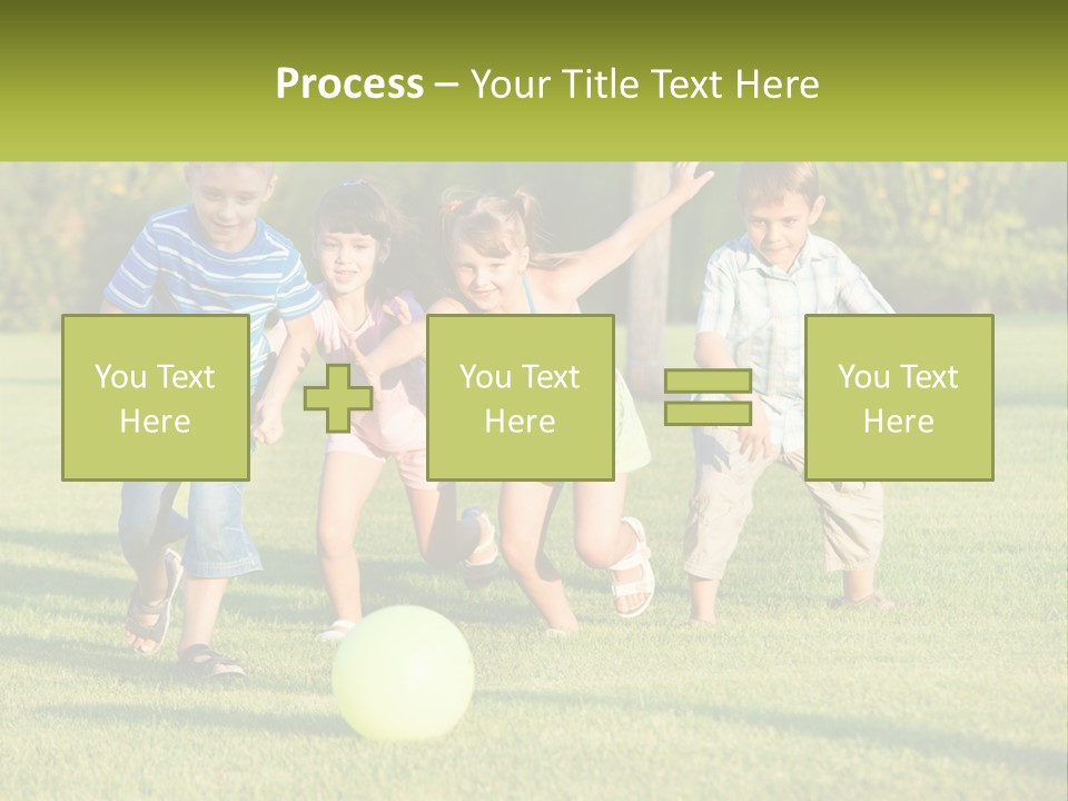 Sunrise Single Beach PowerPoint Template