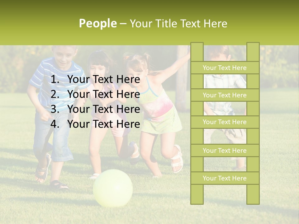 Sunrise Single Beach PowerPoint Template