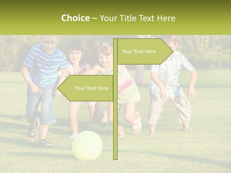 Sunrise Single Beach PowerPoint Template