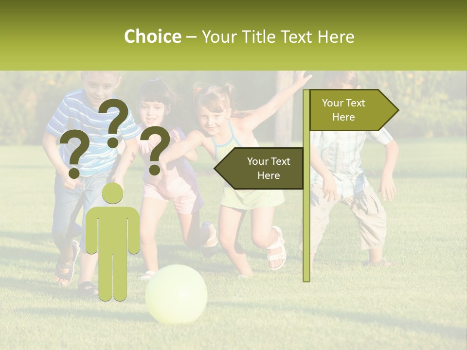 Sunrise Single Beach PowerPoint Template