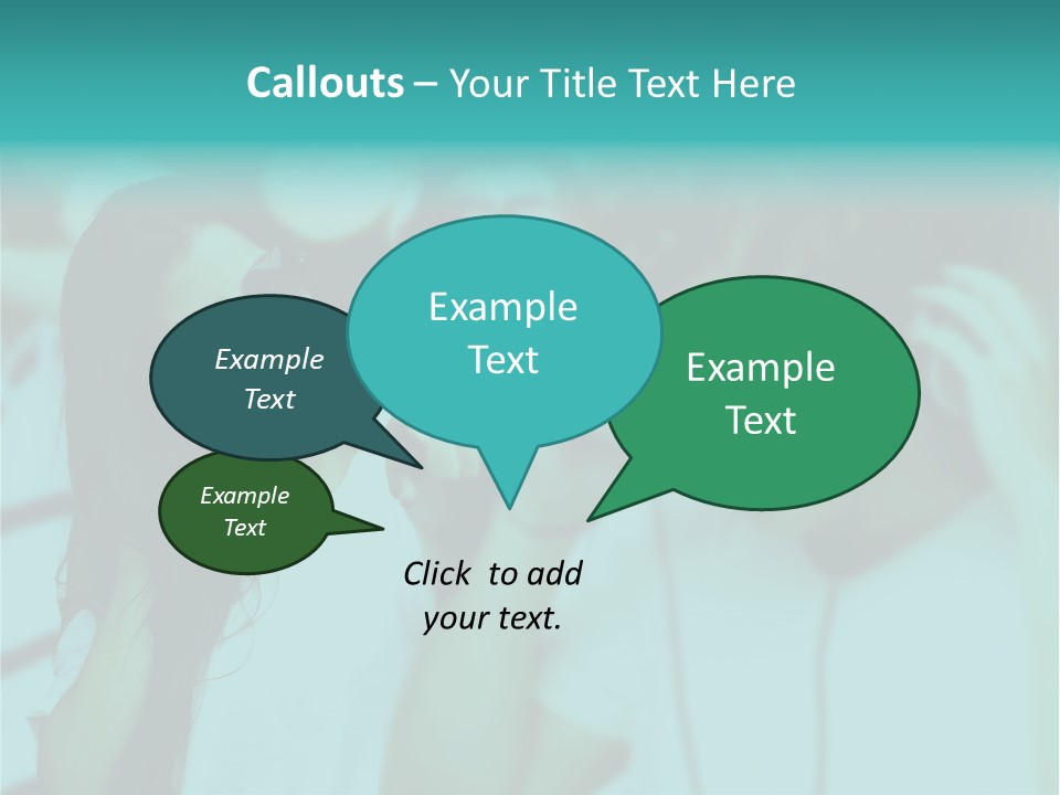 Sunset Daughter Caucasian PowerPoint Template