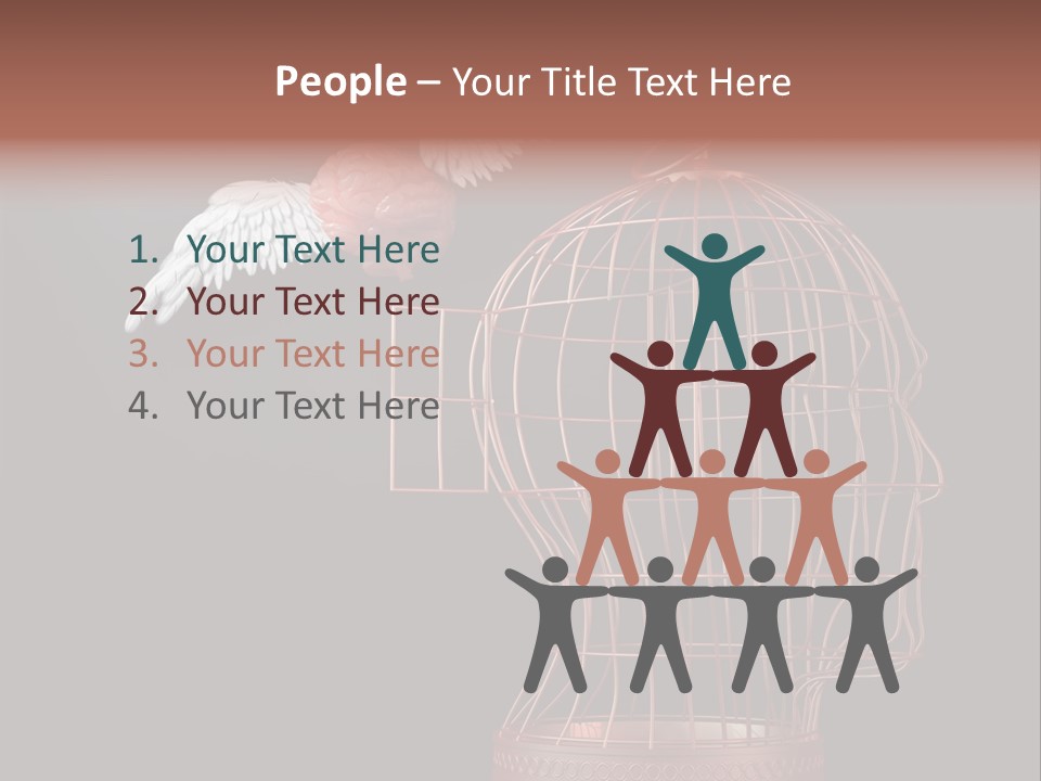 Parent Wave Standing PowerPoint Template