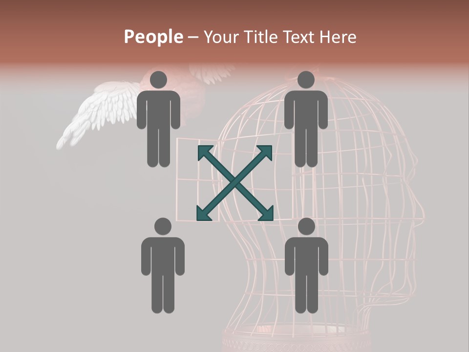 Parent Wave Standing PowerPoint Template