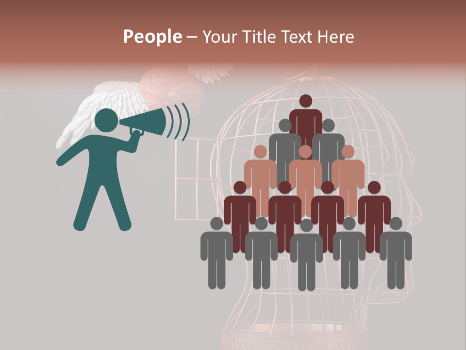 Parent Wave Standing PowerPoint Template