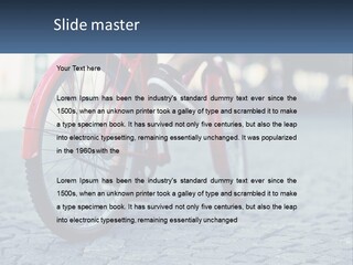 Coast Caucasian Wave PowerPoint Template