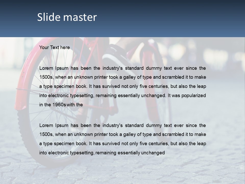 Coast Caucasian Wave PowerPoint Template